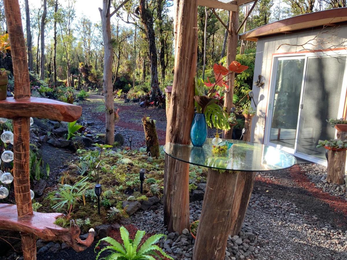 Exotic Garden Cottage At Amazing Volcano Fissure Mountain View Exteriér fotografie