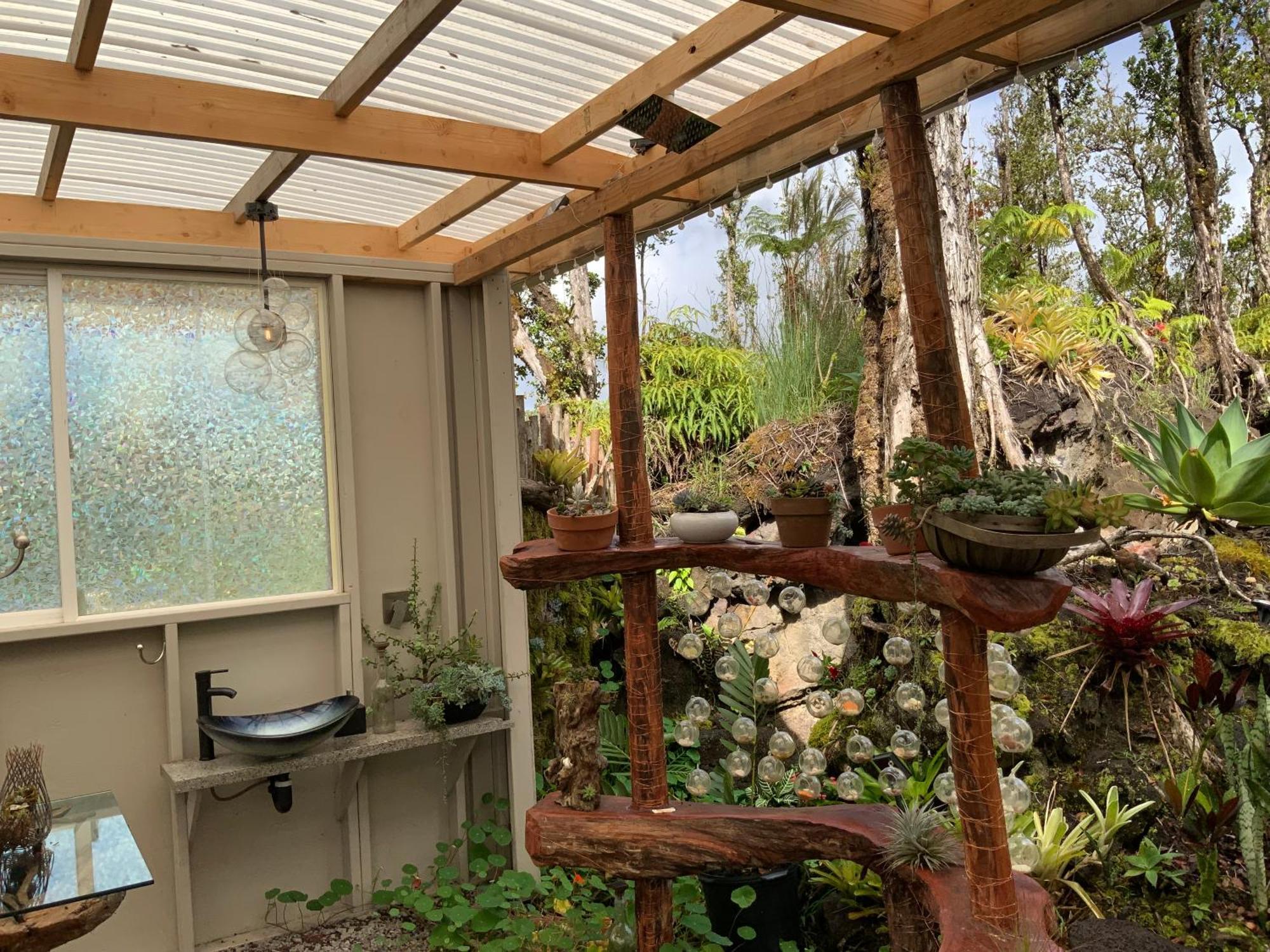 Exotic Garden Cottage At Amazing Volcano Fissure Mountain View Exteriér fotografie