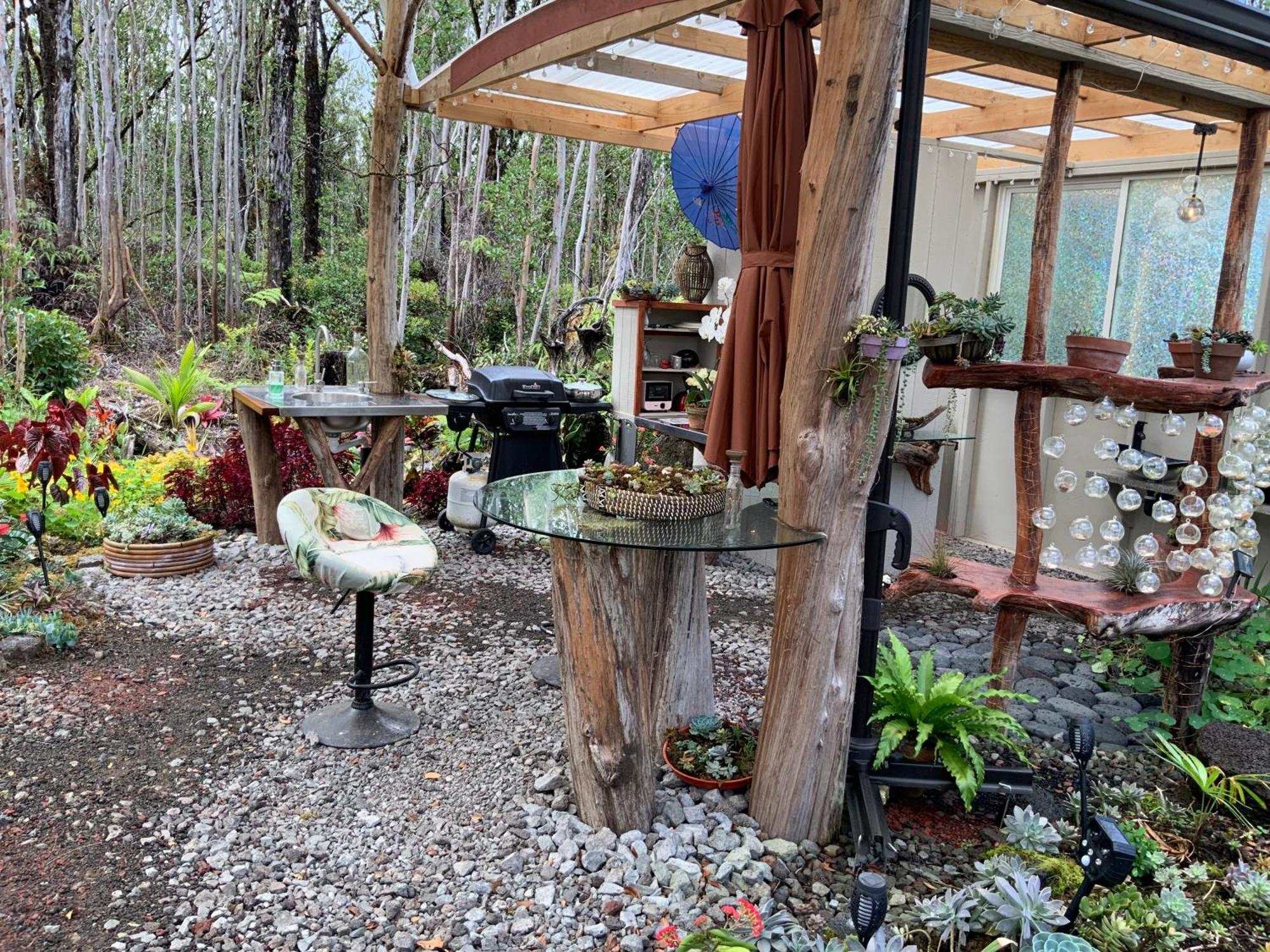 Exotic Garden Cottage At Amazing Volcano Fissure Mountain View Exteriér fotografie