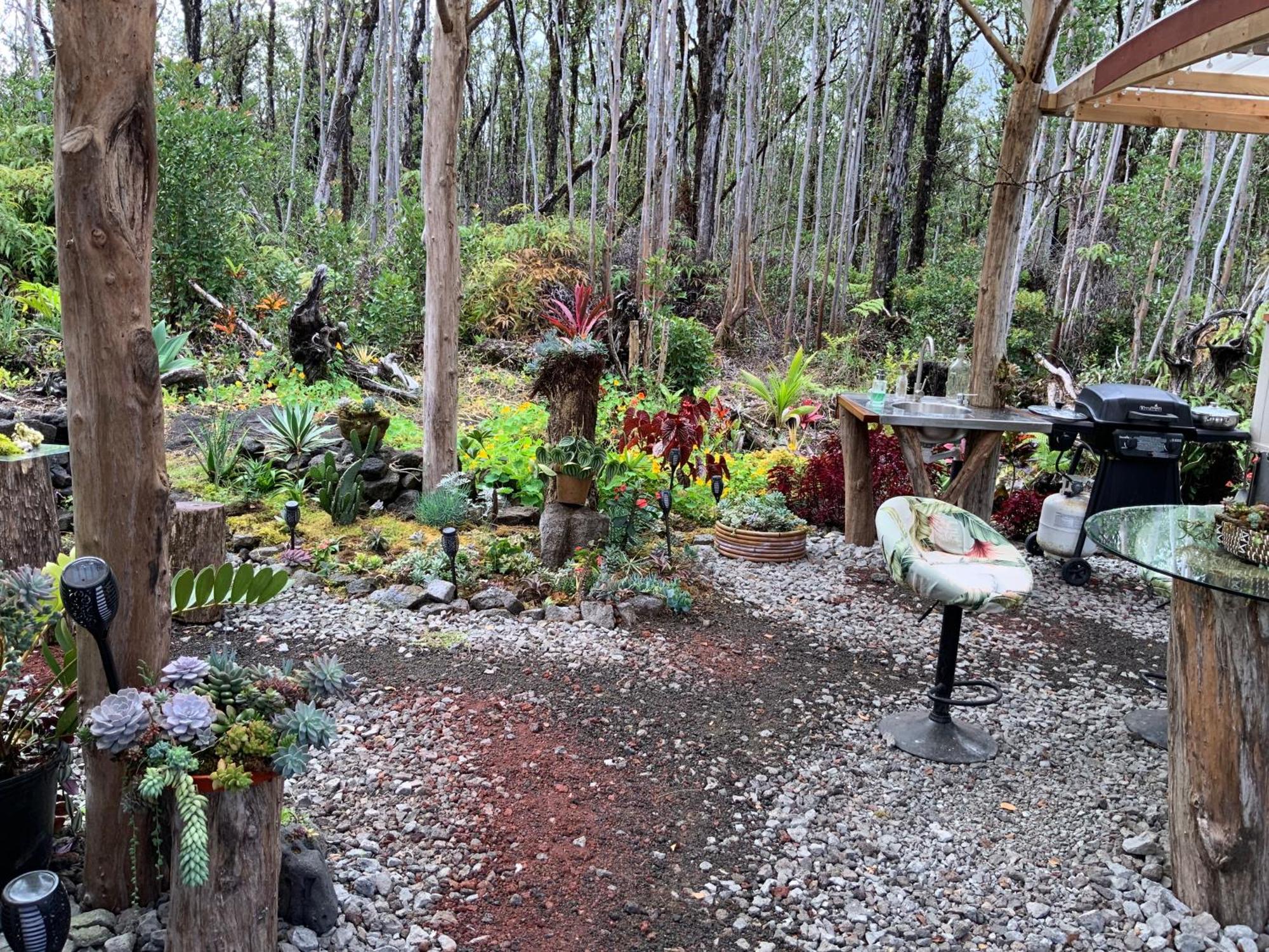 Exotic Garden Cottage At Amazing Volcano Fissure Mountain View Exteriér fotografie