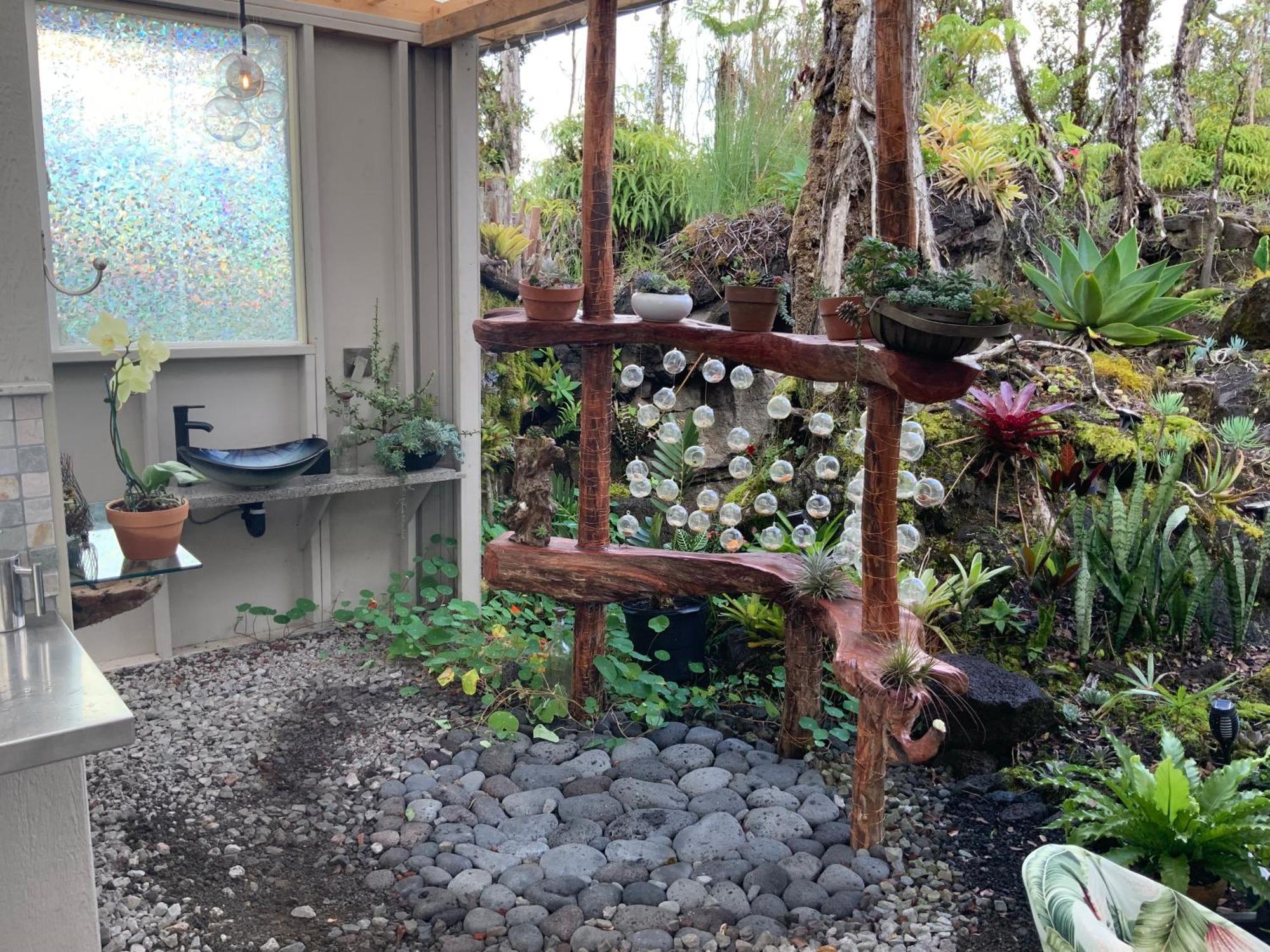 Exotic Garden Cottage At Amazing Volcano Fissure Mountain View Exteriér fotografie