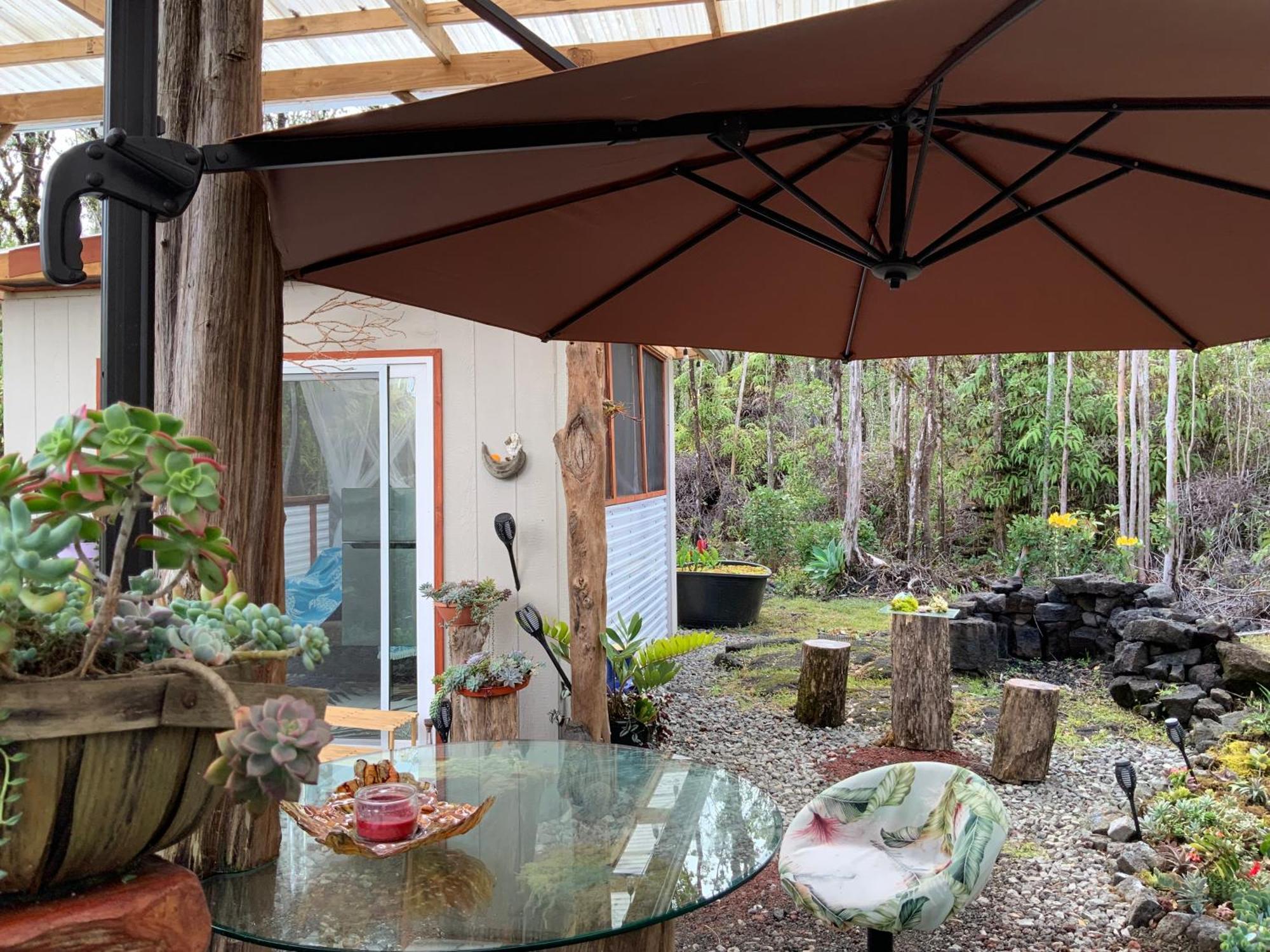 Exotic Garden Cottage At Amazing Volcano Fissure Mountain View Exteriér fotografie