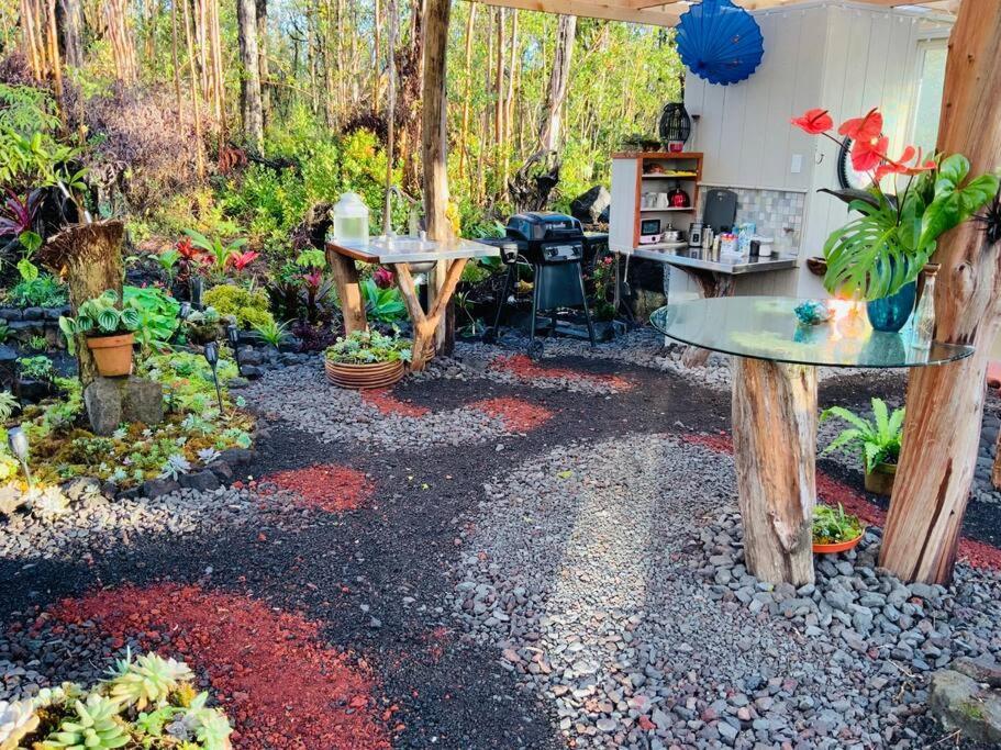 Exotic Garden Cottage At Amazing Volcano Fissure Mountain View Exteriér fotografie