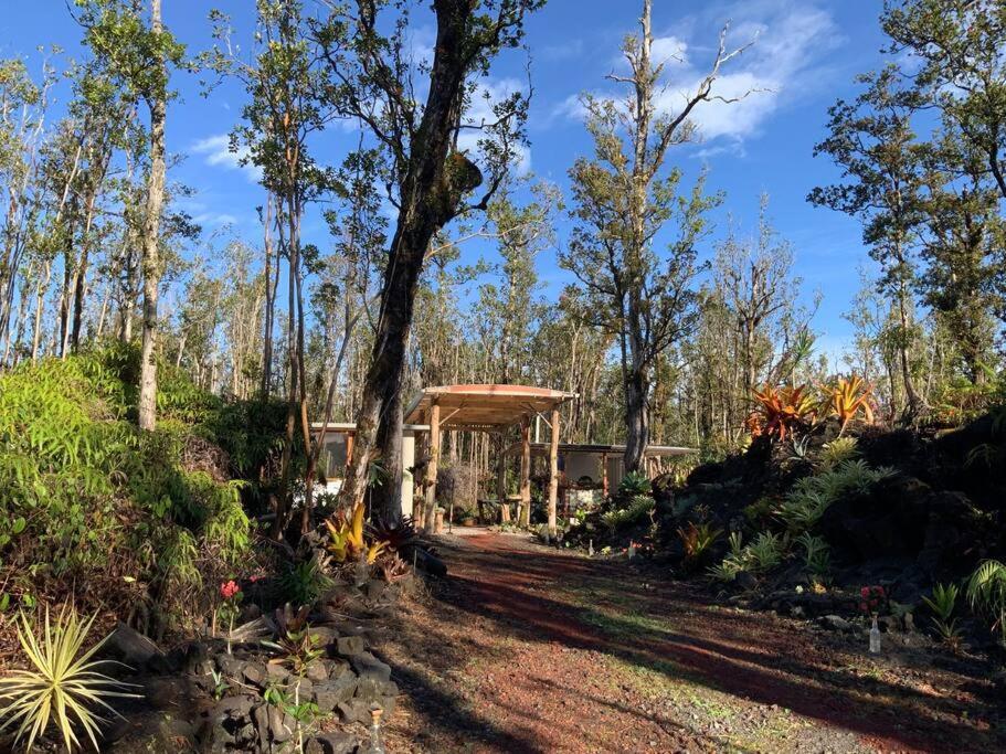 Exotic Garden Cottage At Amazing Volcano Fissure Mountain View Exteriér fotografie