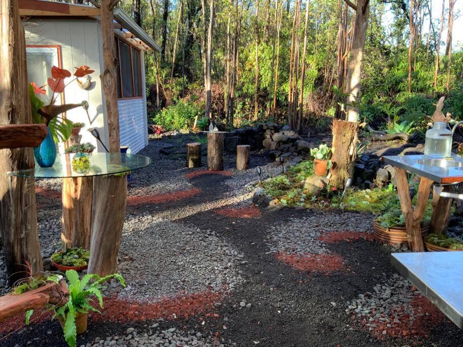 Exotic Garden Cottage At Amazing Volcano Fissure Mountain View Exteriér fotografie
