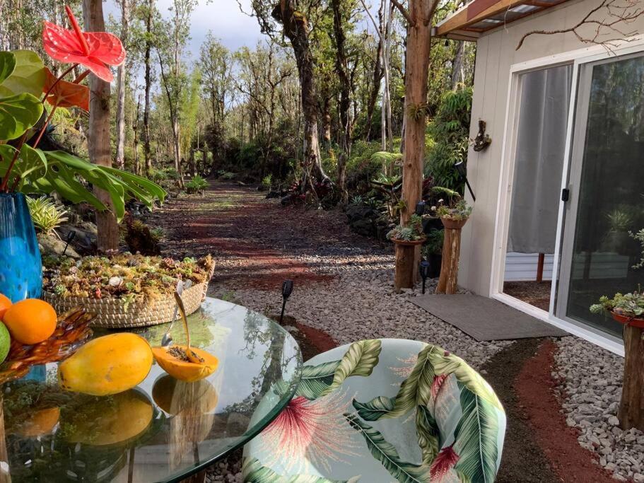 Exotic Garden Cottage At Amazing Volcano Fissure Mountain View Exteriér fotografie