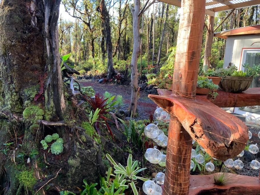 Exotic Garden Cottage At Amazing Volcano Fissure Mountain View Exteriér fotografie
